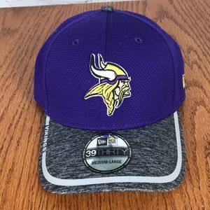 New Era 39Thirty Minnesota Vikings Hat Med-lg New